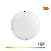 Applique LED EDM 32407 Blanc Aluminium Plastique F 18 W 120 W 1820 Lm Rond (6400 K)