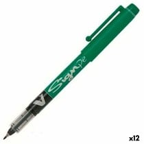 stylo à encre liquide Pilot V Sign Vert 0,6 mm (12 Unités)