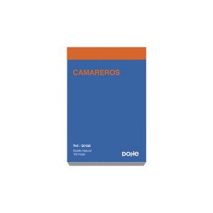 Carnet de serveur DOHE 50160 10 Pièces 100 Volets