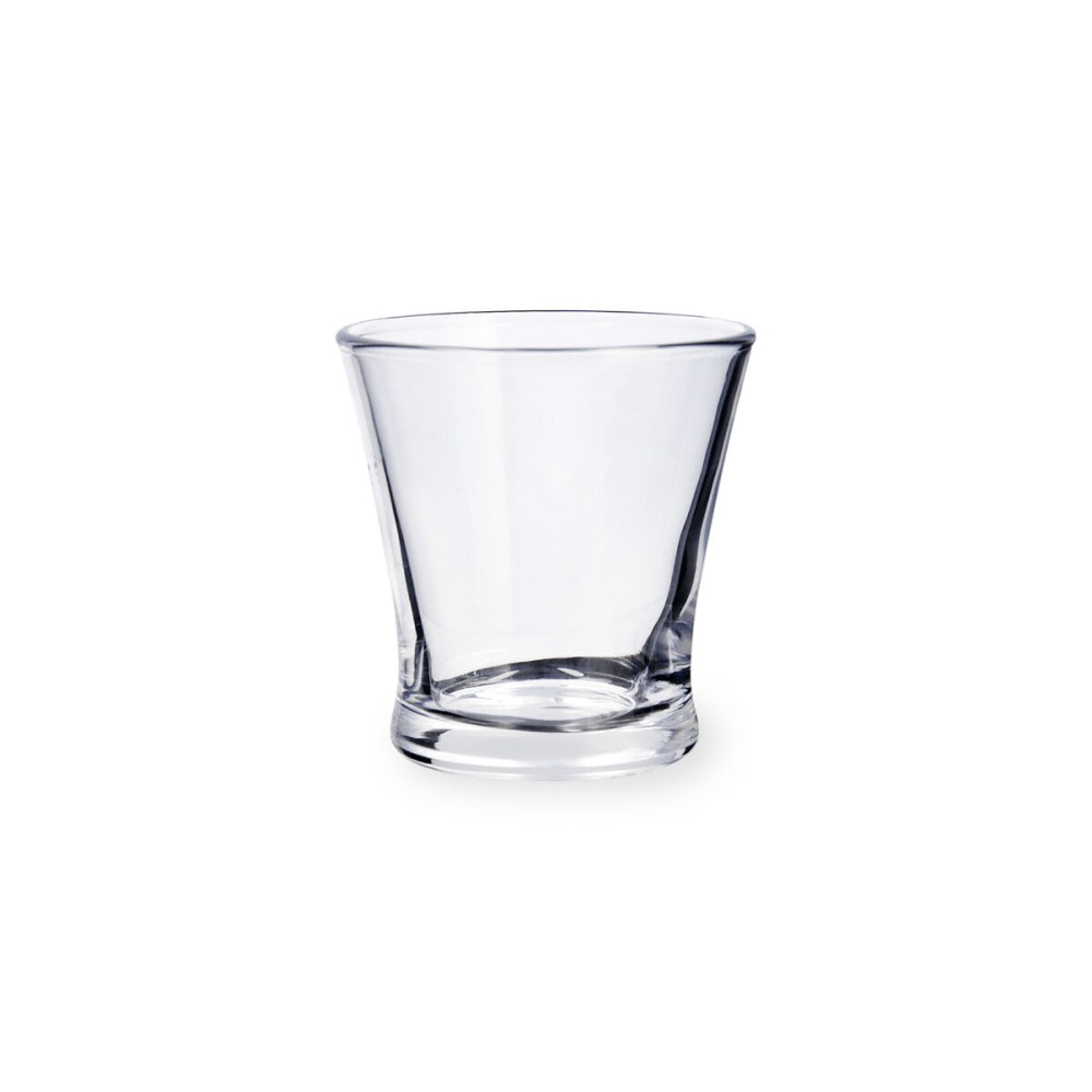 Set of glasses Quid Lucia Transparent Glass 100 ml Coffee (6 Units)