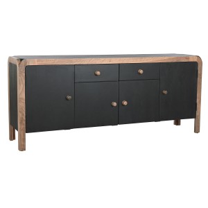 Buffet DKD Home Decor 177 x 38 x 75 cm Naturel Noir Bois