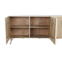 Buffet DKD Home Decor 160 x 38 x 75 cm Doré Bois Blanc Marron Clair