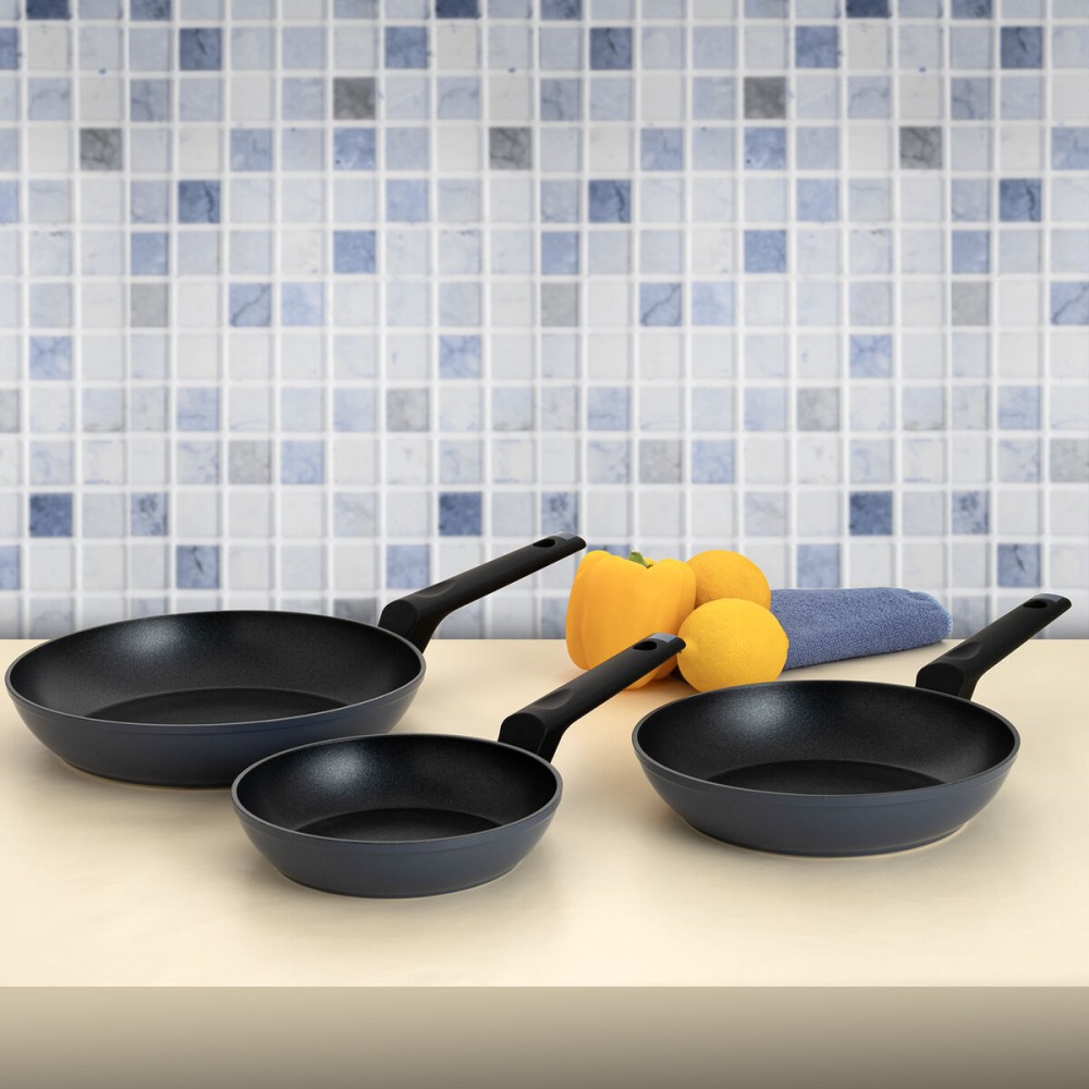 Set of pans Bidasoa Horizonte 3 Pieces Toughened aluminium