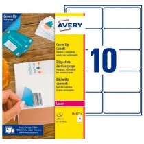 Etiquettes pour Imprimante Avery L4612 Blanc 25 Volets 99,1 x 57 mm (5 Unités)