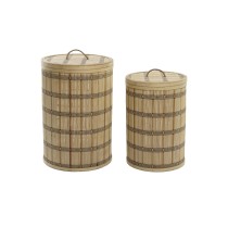 Set de basket DKD Home Decor 40 x 40 x 63 cm Bambou