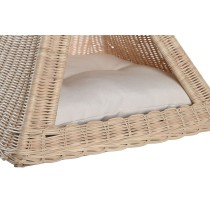 Haustierbettchen DKD Home Decor natürlich Rattan 45 x 45 x 45 cm