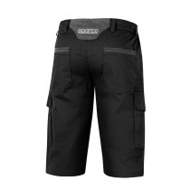 Pantalon court Sparco S02410NR3L Noir Élastique