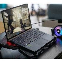 Gaming-Kühlunterlage für Laptop Verbatim Surefire Bora Schwarz