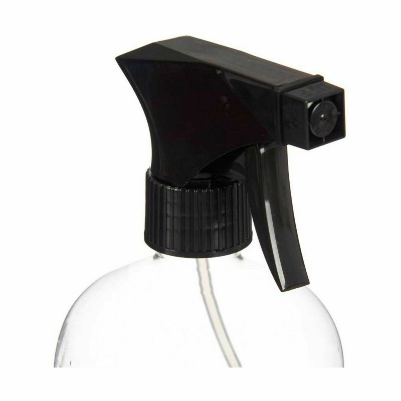 Atomiser Bottle Berilo SE1325 Black Transparent Plastic 1 L (12 Units)