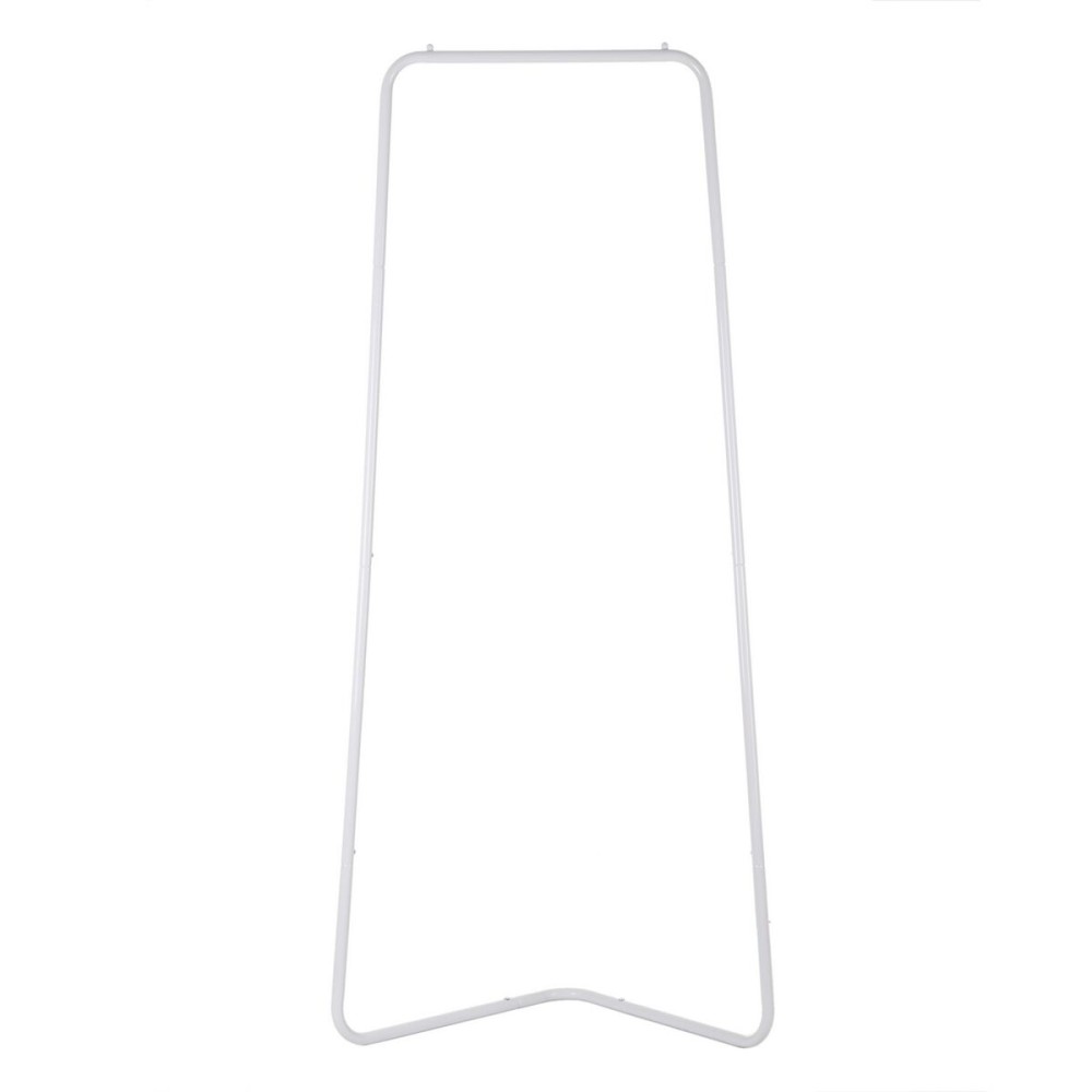 Coat rack 81 x 38 x 182 cm Metal White