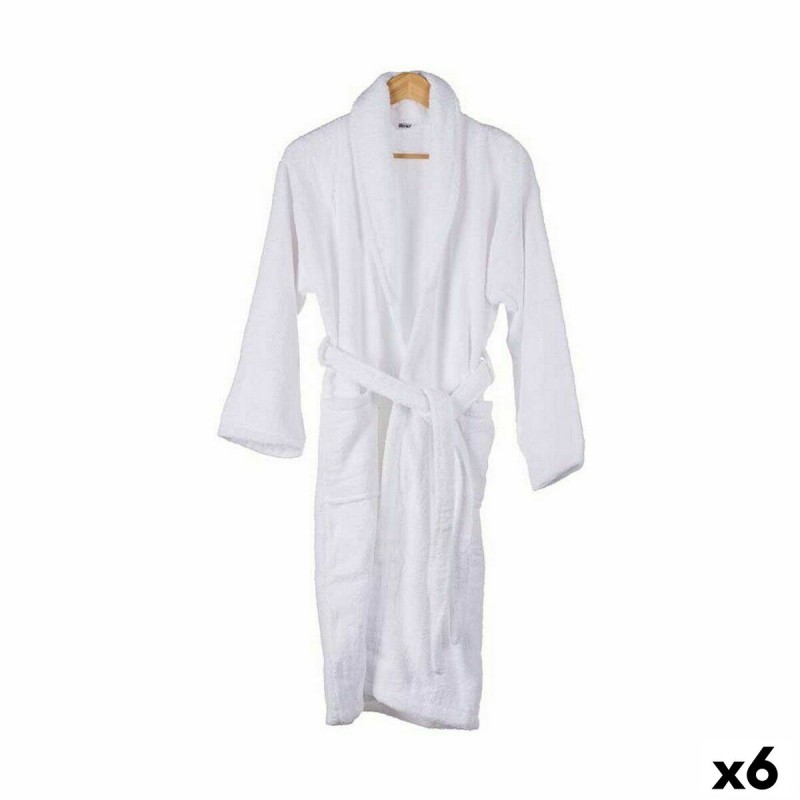 Dressing Gown Berilo REF-6/LXL White L/XL (6 Units)