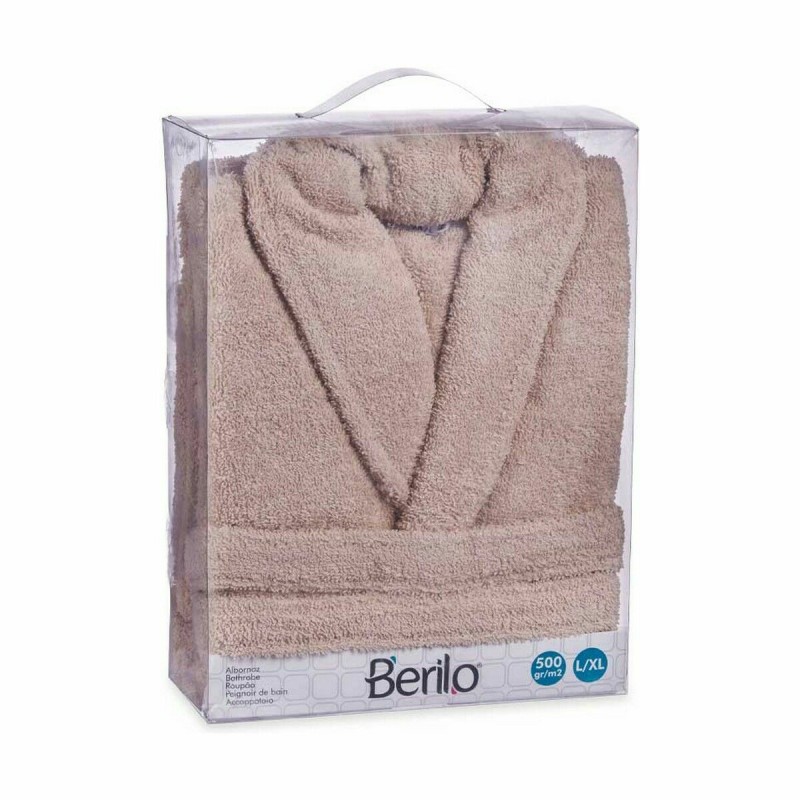 Dressing Gown Berilo REF-7/LXL Beige L/XL (6 Units)