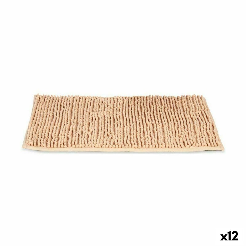 Tapis de bain Crème 60 x 40 x 2 cm (12 Unités)