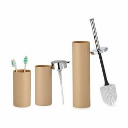 Badezimmer Set Berilo B6274 S3-2 Braun Kunststoff (8 Stück)