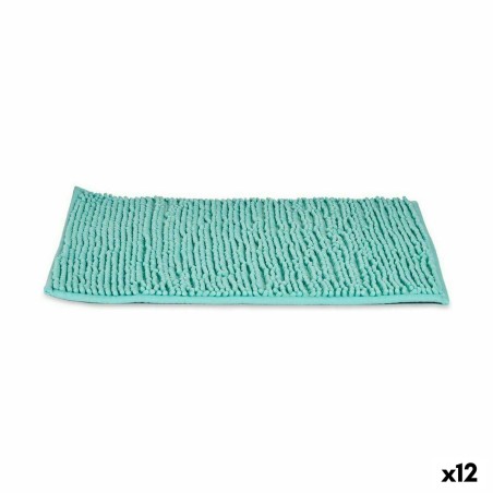 Bath rug Berilo DJ/9 Turquoise 59 x 40 x 2,5 cm (12 Units)