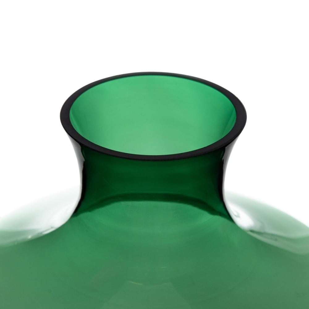 Vase 21 x 21 x 25 cm Vert verre