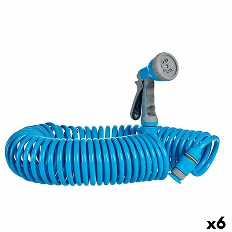 Hose with accessories kit Ibergarden CO12540 Nylon ABS 15 m (6 Units)