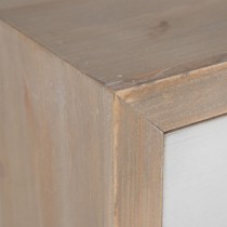 Nightstand KENSY 40 x 30 x 55 cm Natural Wood White