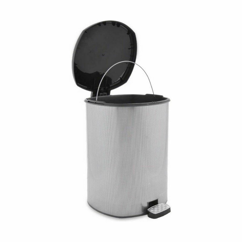 Pedal bin Berilo D002-2 Dark grey Plastic 20 L (4 Units)