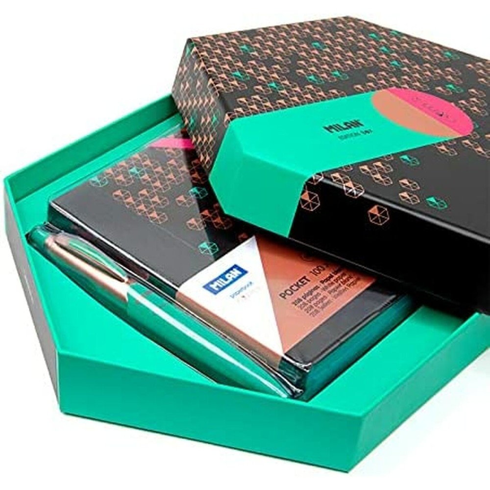 Stationery Set Milan Edition Cooper 3 Pieces Green