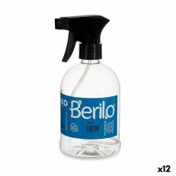 Atomiser Bottle Berilo SE1205-ROCIADOR Black Transparent Plastic 500 ml (12 Units)