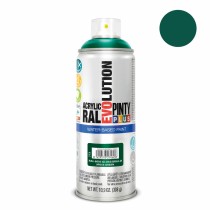 Peinture en spray Pintyplus Evolution RAL 6005 Base d'eau Moss Green 400 ml