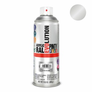 Peinture en spray Pintyplus Evolution P150 400 ml Argenté