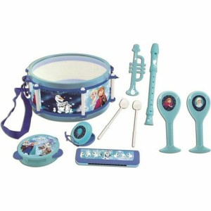 Jeu d'instruments de musique en jouet Lexibook Frozen Plastique 7 Pièces