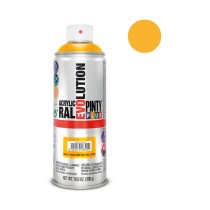 Peinture en spray Pintyplus Evolution RAL 1028 400 ml Melon Yellow