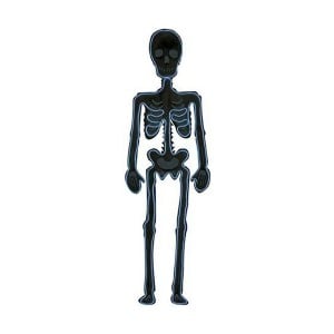 Halloween Decorations My Other Me Black 30 x 90 cm