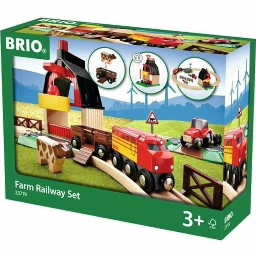 Voie ferrée Brio Farm Railway Set