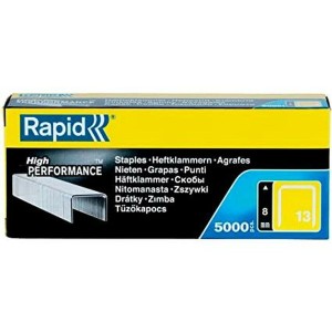 Staples Rapid 5000 Pieces 13/8 8 mm