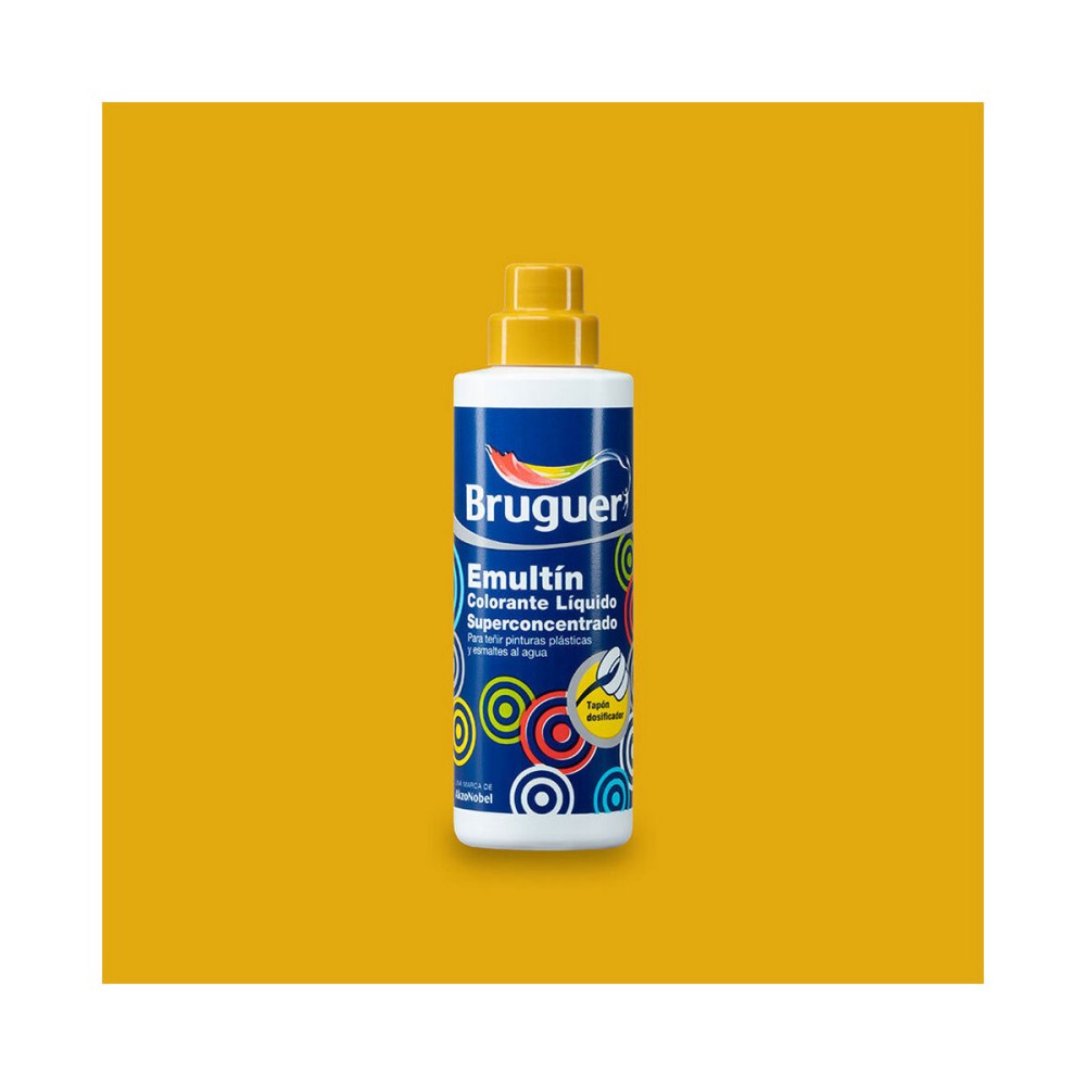 Colorant liquide super concentré Bruguer Emultin 5056674 Ocre 50 ml