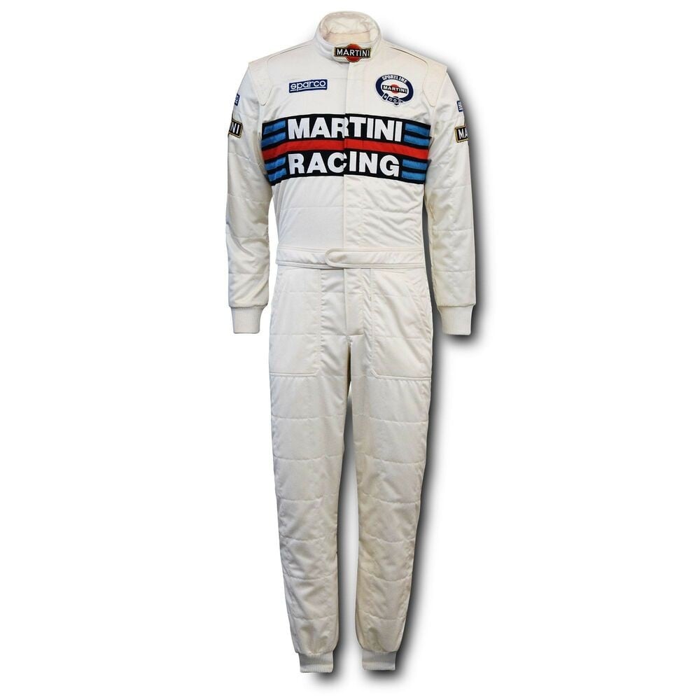 Combinaison Racing Sparco COMPETITION  Martini Racing Blanc 66