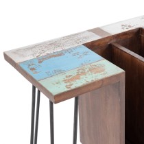 Bureau 140 x 35 x 77 cm Métal Bois