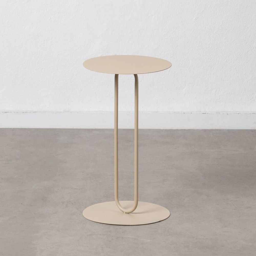 Side table 30,5 x 30,5 x 53 cm Cream Iron