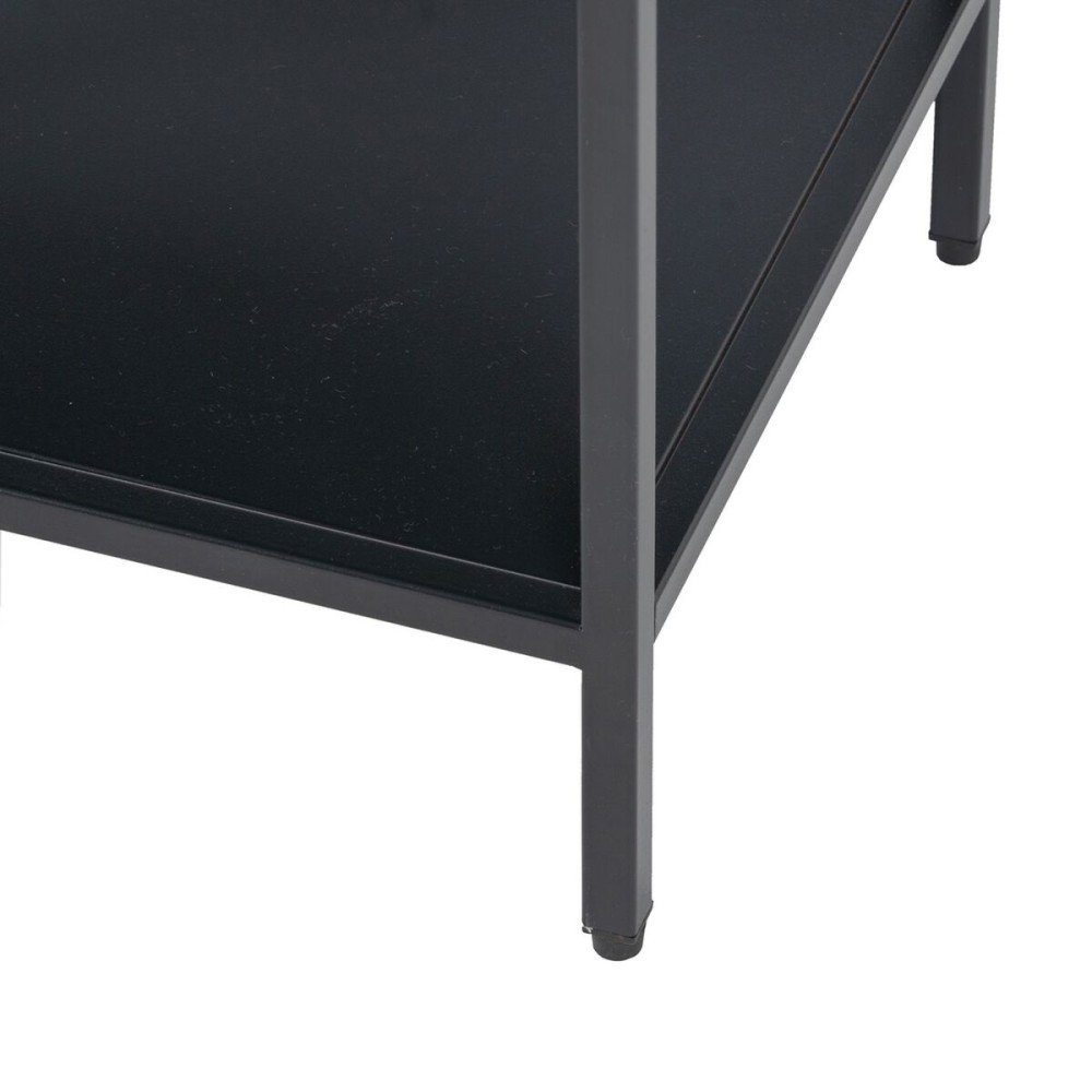 TV furniture 120 x 32 x 55 cm Black Steel