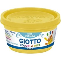 peinture pour doigts Giotto    Multicouleur 6 Pièces 100 ml