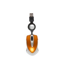 Optische Maus Verbatim GO MINI TRAVEL Orange