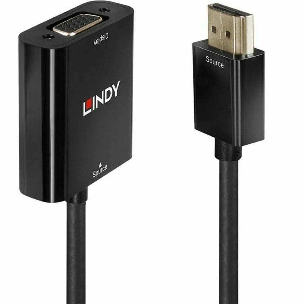 Adaptateur HDMI vers VGA LINDY 38291 Noir