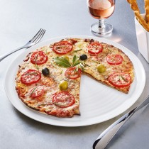 Pizza Plate Arcoroc Evolutions White Glass Ø 32 cm (6 Units)