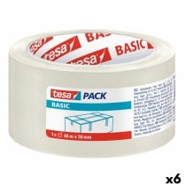 Klebeband TESA Verpackung Durchsichtig 50 mm x 66 m (6 Stück)