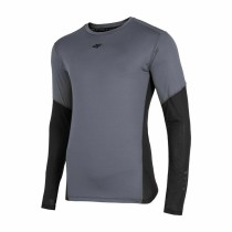 Herren Langarm-T-Shirt 4F Dunkelgrau