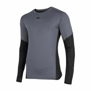 T-shirt à manches longues homme 4F Gris foncé