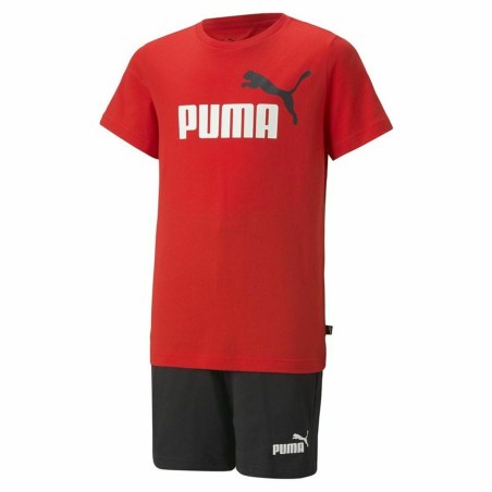 Ensemble de Sport pour Enfants Puma Set For All Time Rouge