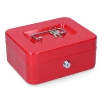 Safe-deposit box Micel CFC09 M13395 Red Steel 20 x 16 x 9 cm 200 x 160 x 90 mm