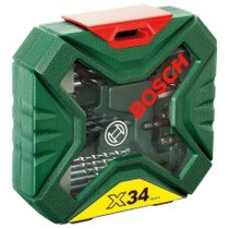 Ensemble de forets BOSCH Box X-Line (34 Pièces)