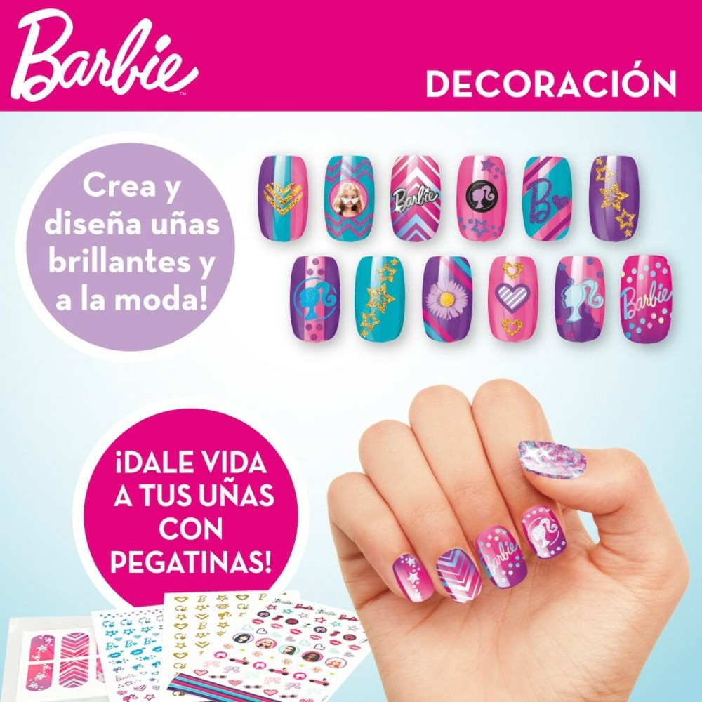 Sets de manucure et de pédicure Barbie Sparkling 25,5 x 25 x 5 cm Coffret