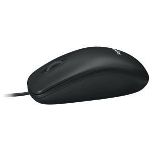 Optical mouse Logitech M100 Black Grey