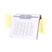 LED Wall Light EDM 31846 White 2 W 220 lm Solar Movement Sensor (6500 K)